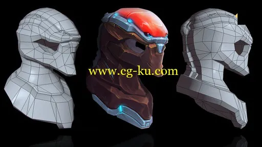 Gumroad – Space Golem Part 1 – Modeling and Unwrapping的图片1