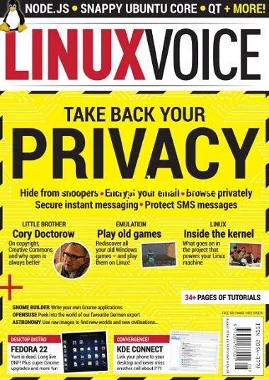 Linux Voice – August 2015-P2P的图片1