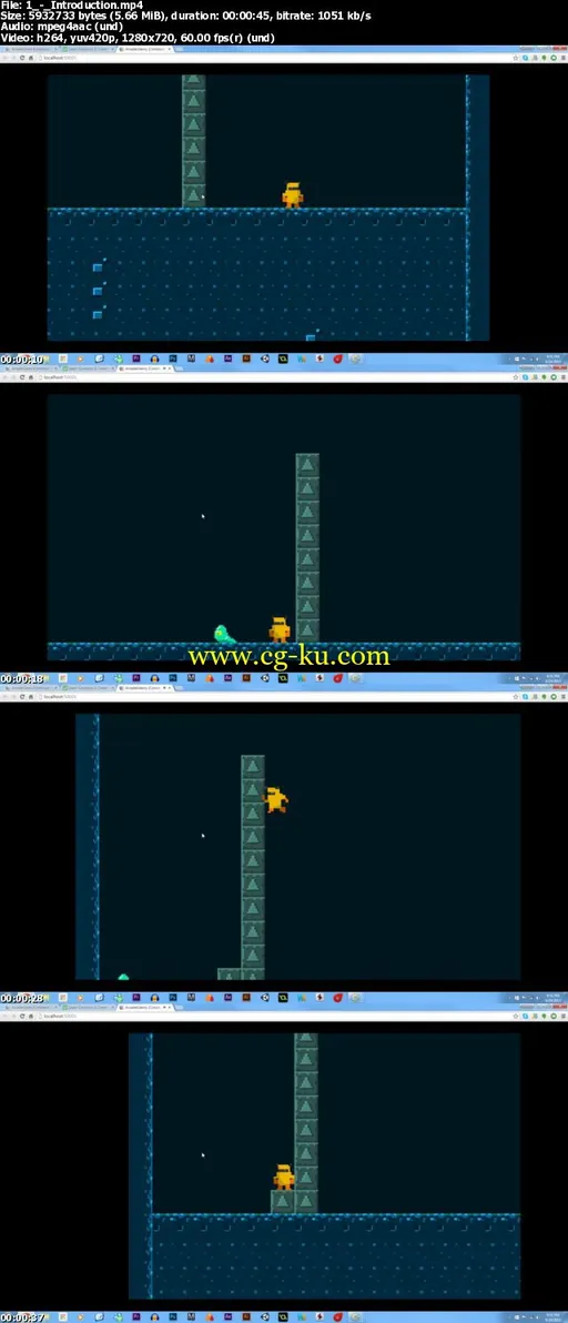 Learn Construct 2: Creating an Action Platformer in HTML5!的图片1