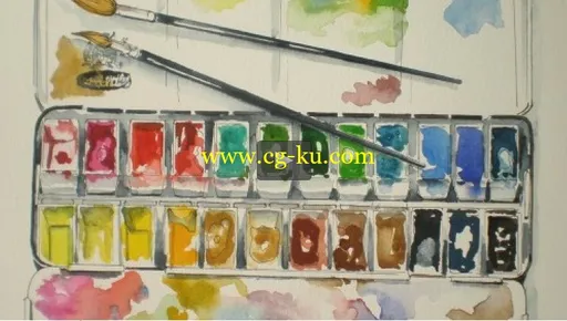 Start WATERCOLOUR PAINTING EFFORTLESSLY, play & be creative的图片1