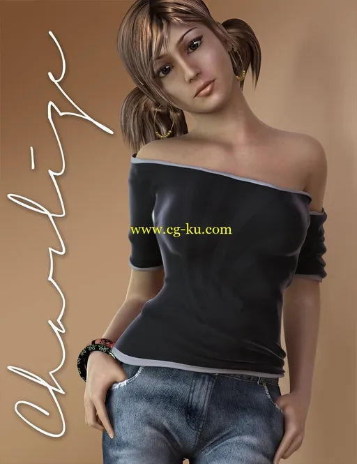 Daz3D Charlize for Genesis 2 Female Character的图片1