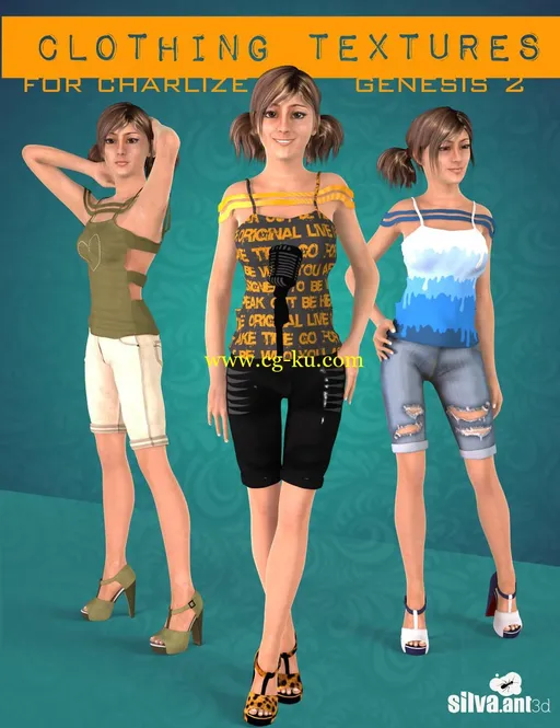 Daz3D Clothing Textures for Charlize的图片1