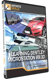 Learning Bentley MicroStation V8i 3D Training Video 宾利的MicroStation V8i3D培训视频的图片2