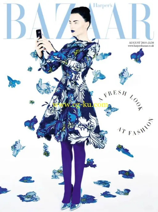 Harper’s Bazaar UK – August 2015-P2P的图片1