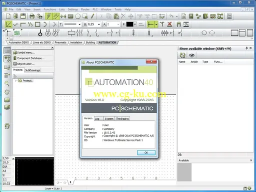 PC|SCHEMATIC Automation 18.07的图片2