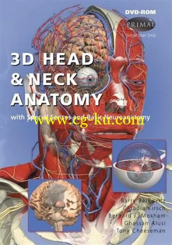 3D Head and Neck Anatomy with Special Senses and Basic Neuroanatomy的图片1