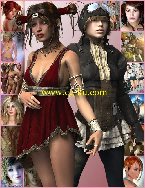 Daz Stephanie 4 Pro Bundle的图片1