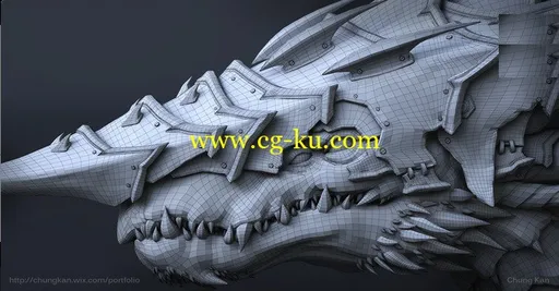 Finalizing Base Mesh Topology For Production by Chung Kan的图片2