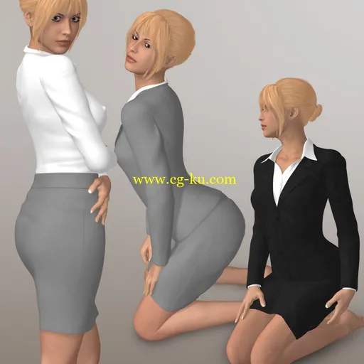 Renderosity Daz/poser – Office Suit IV的图片2