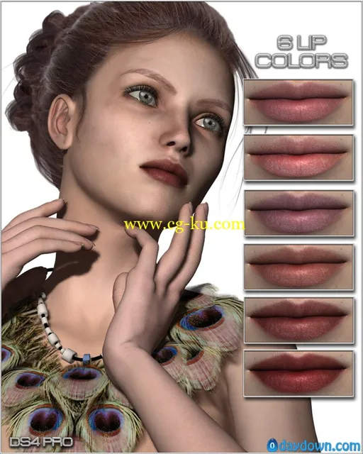 Renderosity Daz/poser – Auria for V4的图片3