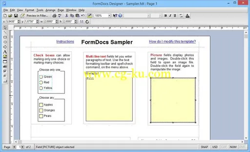 FormDocs Office Edition 9.3.1 Build 217的图片1