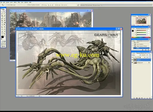 The Gnomon Workshop – Gears of War Creature Design的图片4