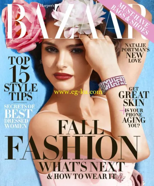 Harpers Bazaar USA – August 2015-P2P的图片1