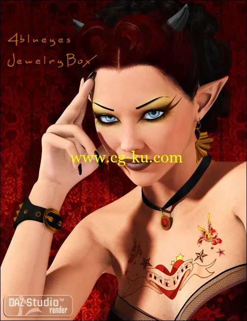 Daz3D 4blueyes Jewelry Box的图片1