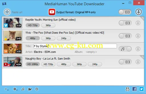 MediaHuman YouTube Downloader 3.8.1的图片1