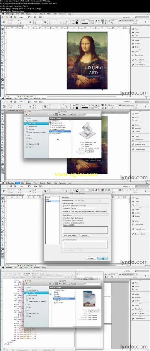 Lynda – InDesign CS6 New Features的图片2