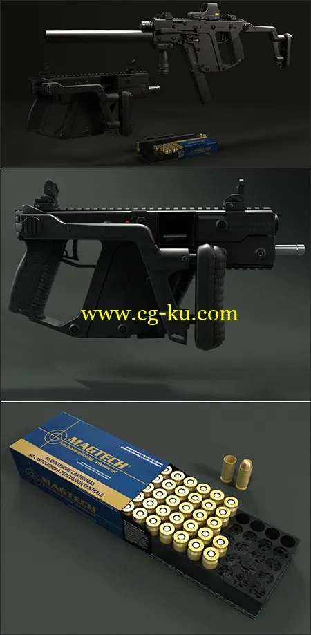 KRISS SuperV SMG with EoTech Plus Bullet Box的图片1