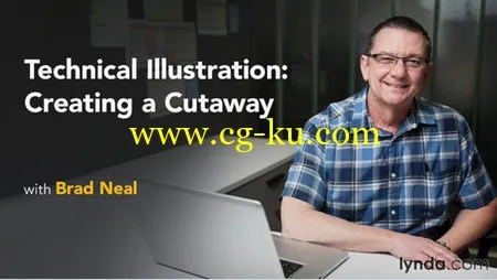 Lynda: Technical Illustration: Creating a Cutaway的图片1