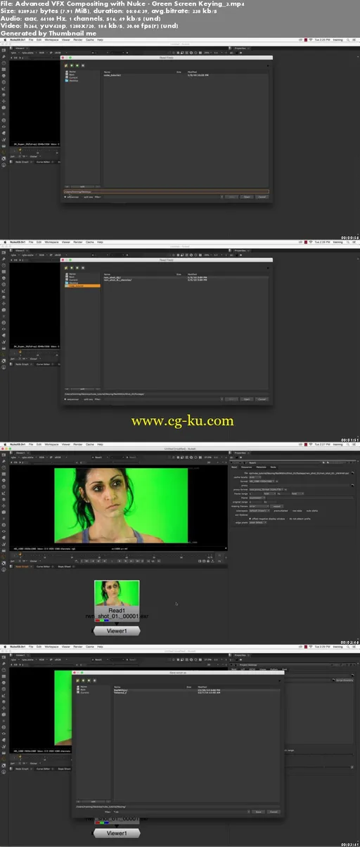 Advanced VFX Compositing with Nuke : Green Screen Keying的图片1