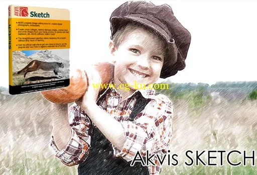 AKVIS Sketch 17.0.2946 for Adobe Photoshop x86/x64的图片1