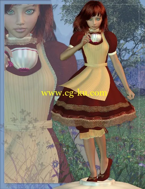 Daz3D Poser Alice for Aiko的图片2