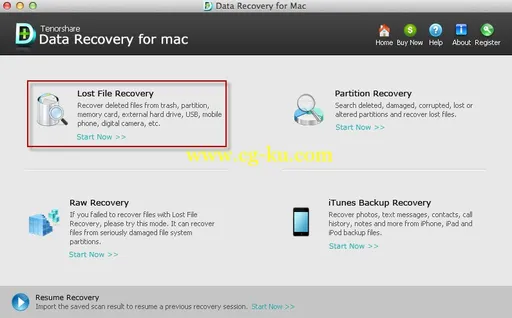 Tenorshare Any Data Recovery for Mac 3.1.1.2的图片1