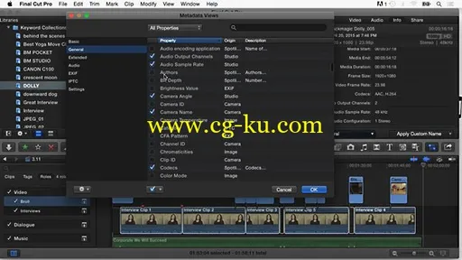 Lynda – Final Cut Pro X Guru: Organizing Assets的图片2