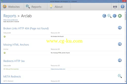 Arclab Website Link Analyzer 1.2的图片1