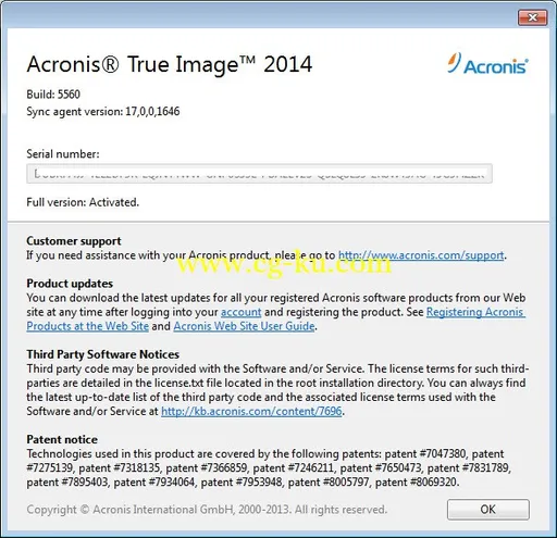 Acronis True Image 2014 Premium 17 Build 6614 系统备份的图片2