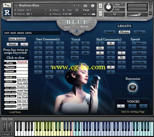 Realitone Realivox Blue KONTAKT Player Version的图片1