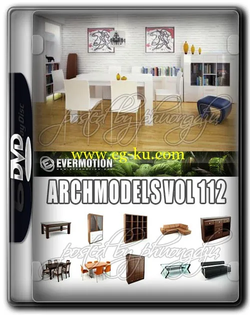 Evermotion Archmodels Vol 112 MAX 3D精品家具模型的图片1