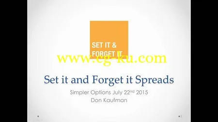 Set it and Forget it Spreads (2015)的图片1