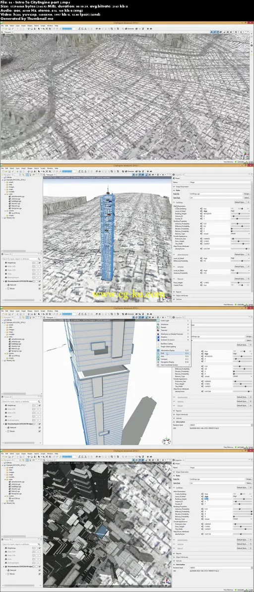 CityEngine in VFX Shot Based Approach To High Quality Procedural Film Sets的图片1