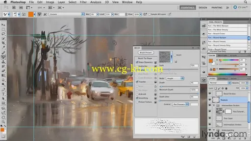 Lynda – Digital Painting: Street Scene的图片3