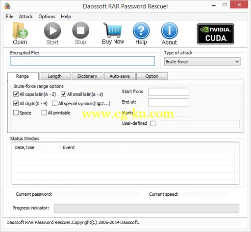 Daossoft RAR Password Rescuer 7.0.0.1的图片1