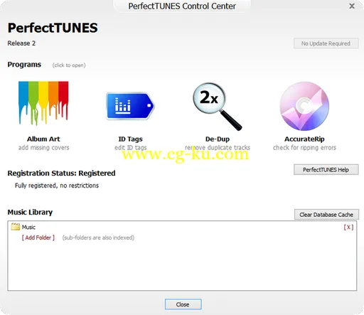 Illustrate PerfectTUNES R2 2.0.0.6 Retail的图片1