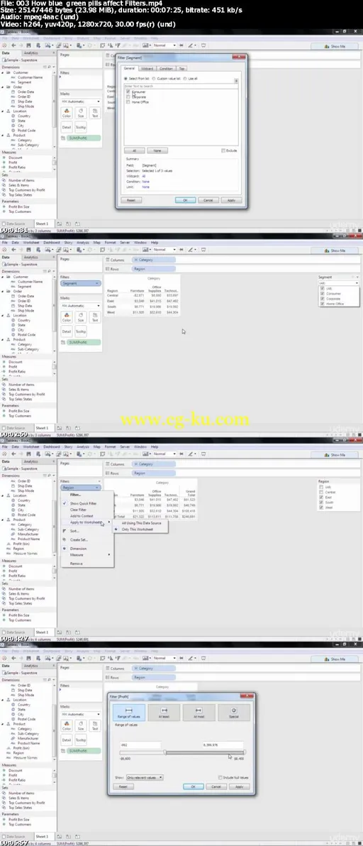 Learn Data Visualisation with Tableau 9的图片2