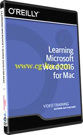 O’Reilly Media – Learning Microsoft Word 2016 for Mac Training Video (2015)的图片2