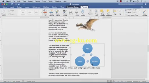 O’Reilly Media – Learning Microsoft Word 2016 for Mac Training Video (2015)的图片3