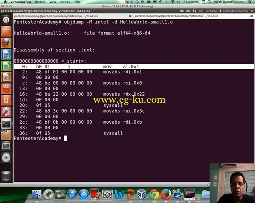 Pentester Academy – x86_64 Assembly Language and Shellcoding on Linux的图片2