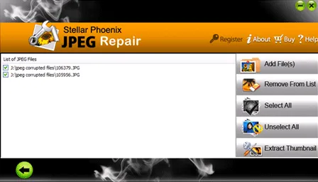 Stellar Phoenix JPEG Repair 2.0的图片1