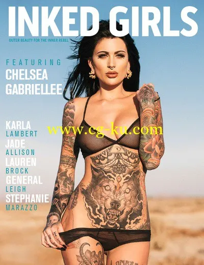 Inked Girls – July/August 2015-P2P的图片1