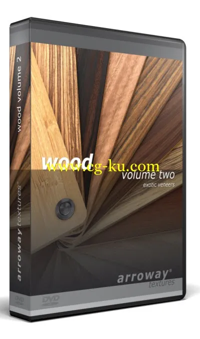 Arroway Textures Wood Volume 02 – Exotic Veneers 木质纹理V2的图片1