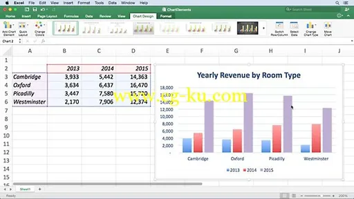 Lynda – Office 365 for Mac: Excel Essential Training的图片1