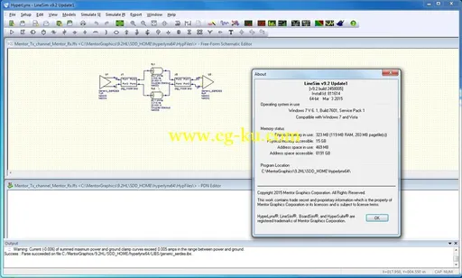 Mentor Graphics HyperLynx 9.2 Update1的图片1