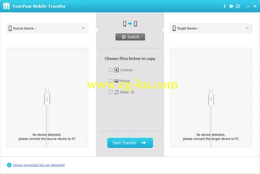 FonePaw Mobile Transfer 1.8.0 Multilingual的图片1