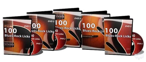 Papastache – 100 Blues-Rock Licks (5 DVD Set)的图片1