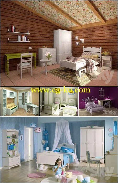 Classic Furniture Childroom Set的图片1