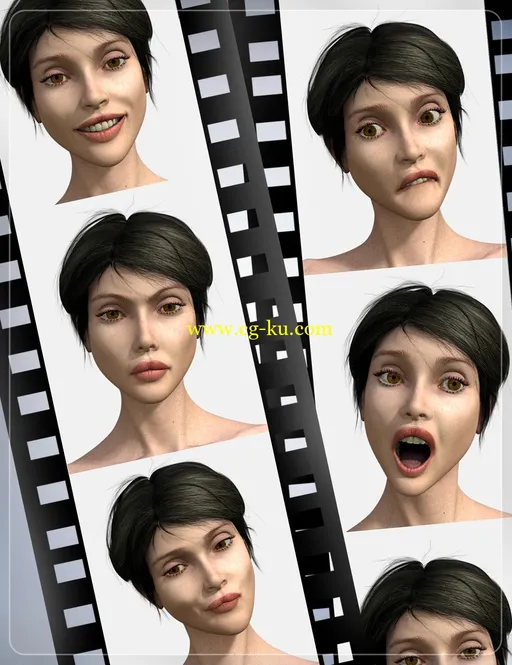 Daz3D 220 Emotions for Genesis的图片1