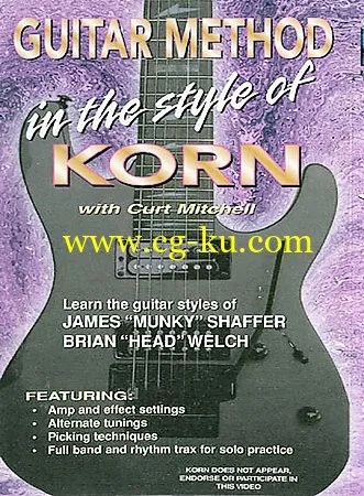 Guitar Method – In The Style Of Korn 吉他教程的图片1